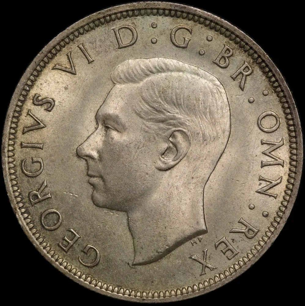 1942 Silver Halfcrown George VI S# 4080 Choice Uncirculated