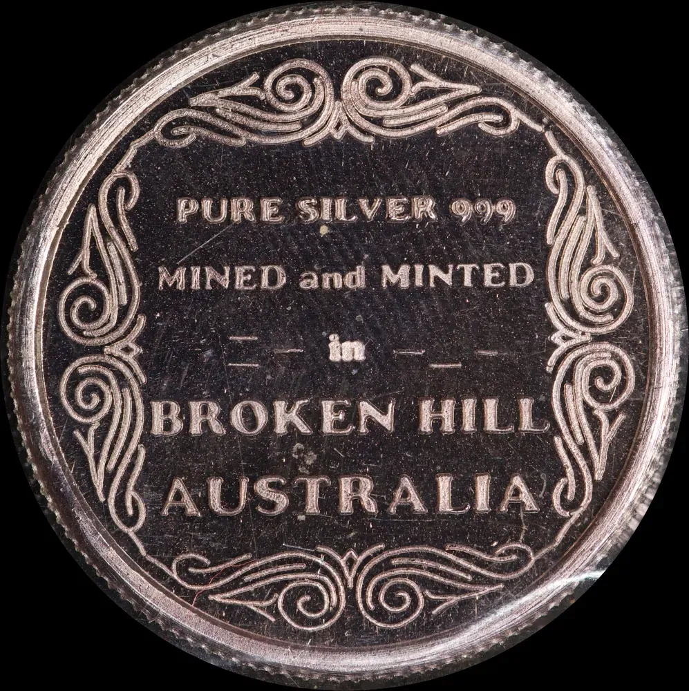 Silver Medallion Undated Broken Hill - South Mine