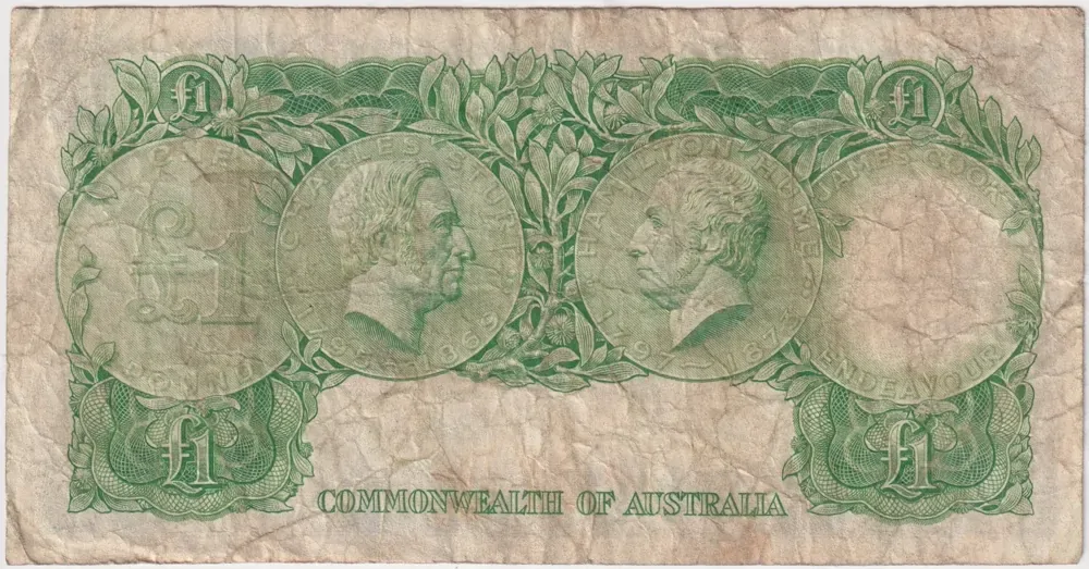 1953 One Pound Coombs/Wilson HA/00 First Prefix R33F Fine product image