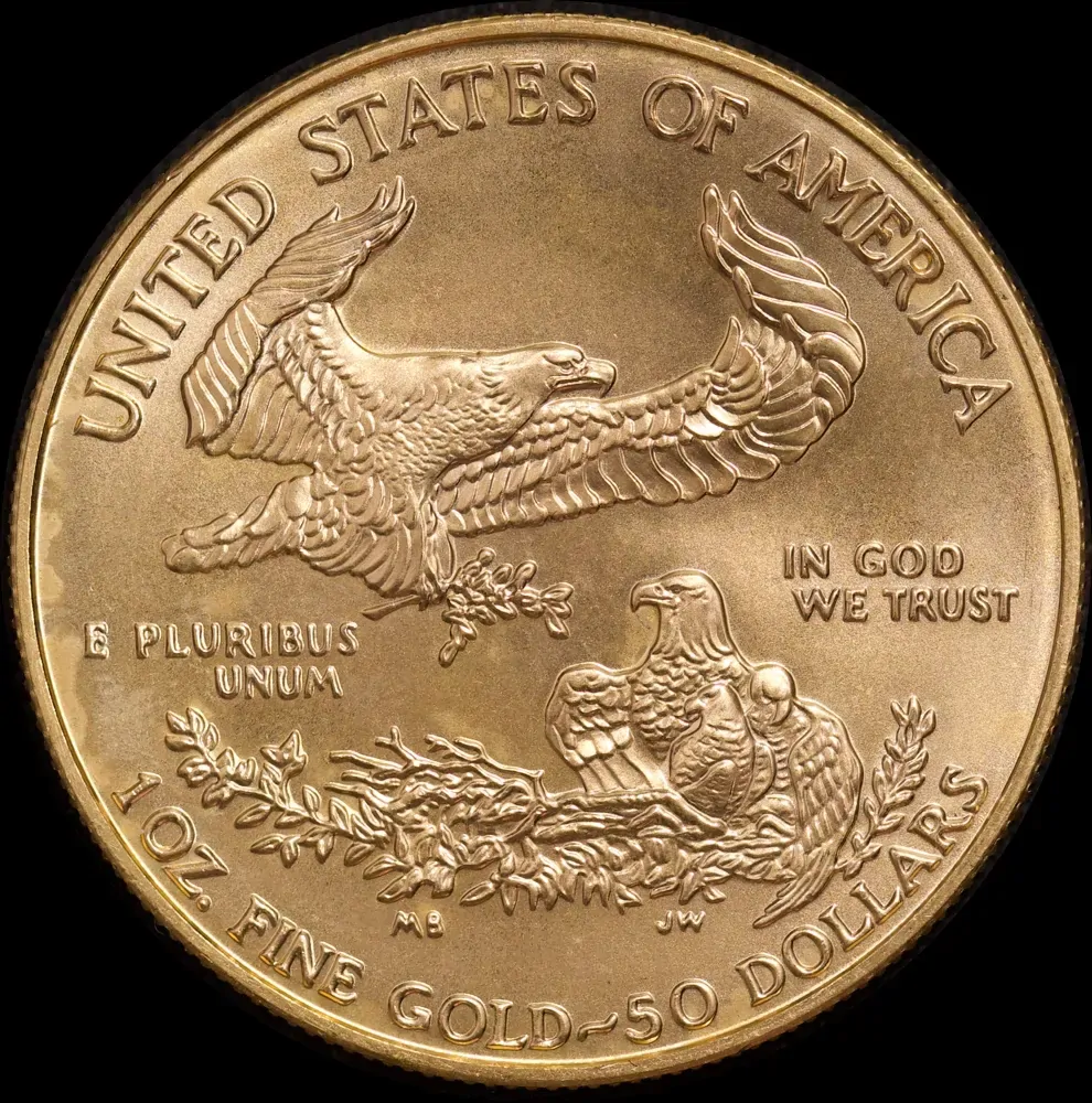 United States 1998 Gold 50 Dollars 1oz American Eagle product image
