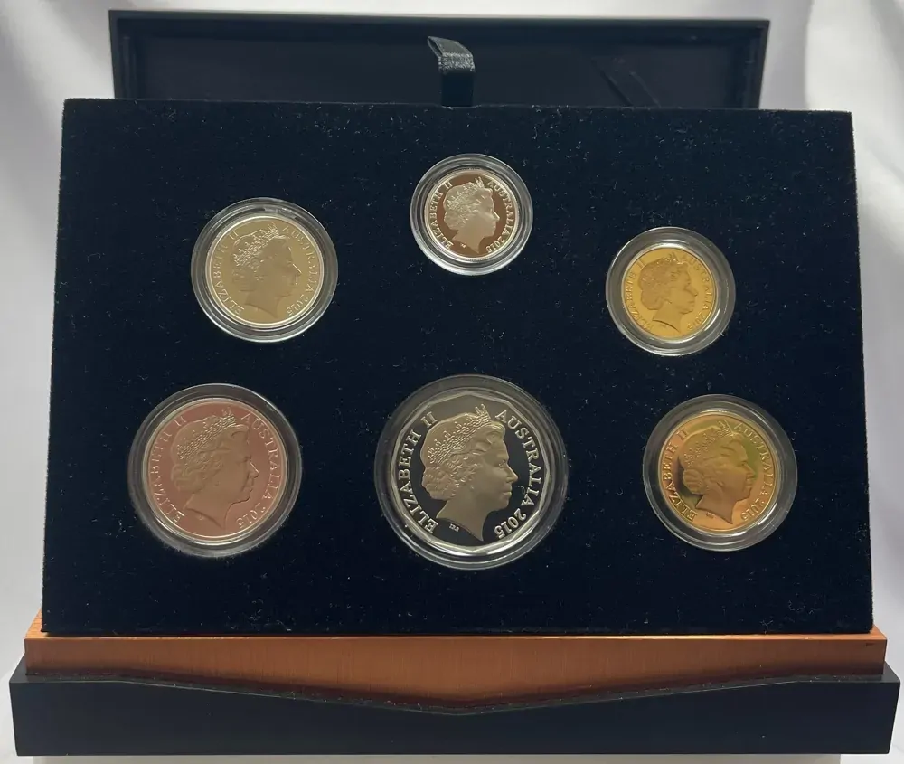 Australia 2015 Baby Proof Coin Set Alphabet Theme - Damaged Packaging product image