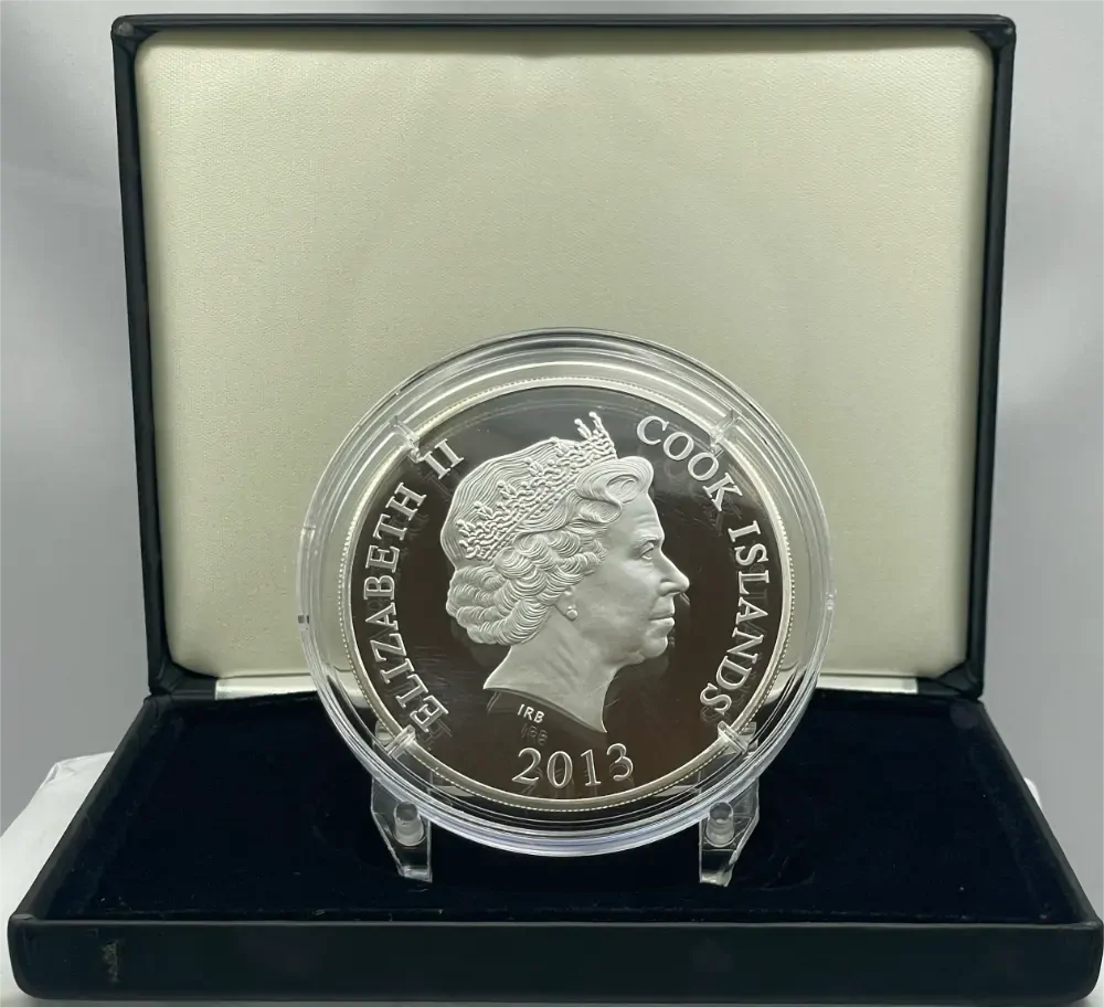 Cook Islands 2013 Silver $10 Proof Coin Explorers James Cook