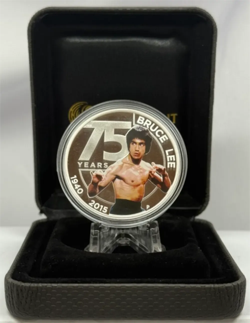 2015 Silver 1oz Proof Coin Bruce Lee 75 Years