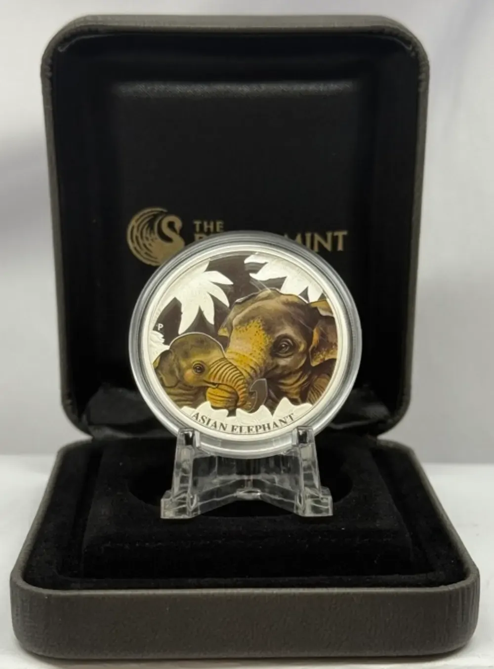 2014 Silver 1/2oz Proof Coin Mother's Love - Elephant