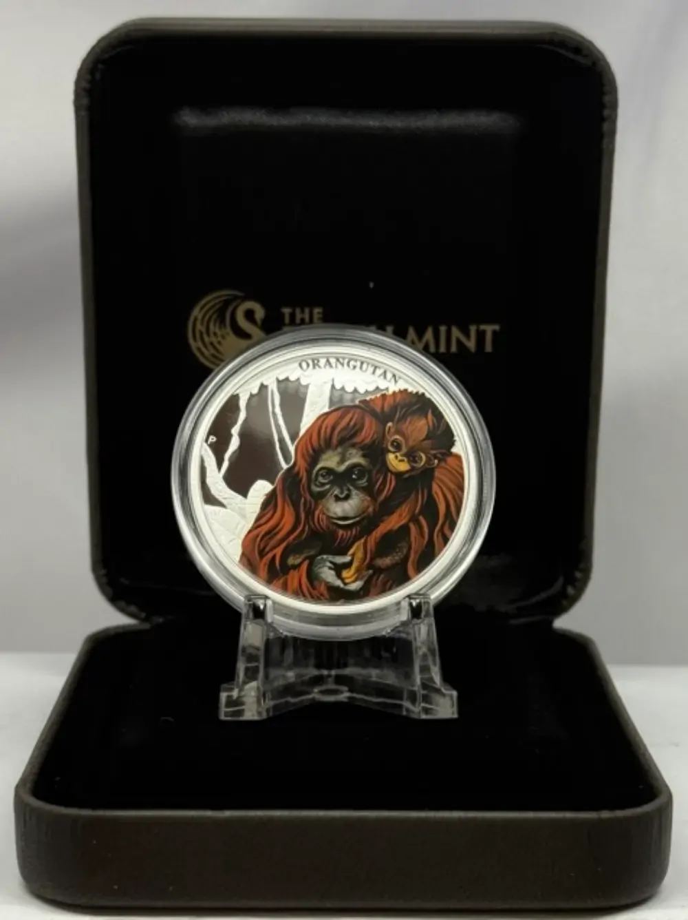 2014 Silver 1/2oz Proof Coin Mother's Love - Orangutan
