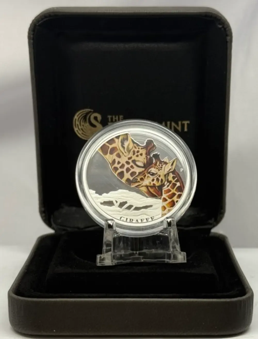 2014 Silver 1/2oz Proof Coin Mother's Love - Giraffe