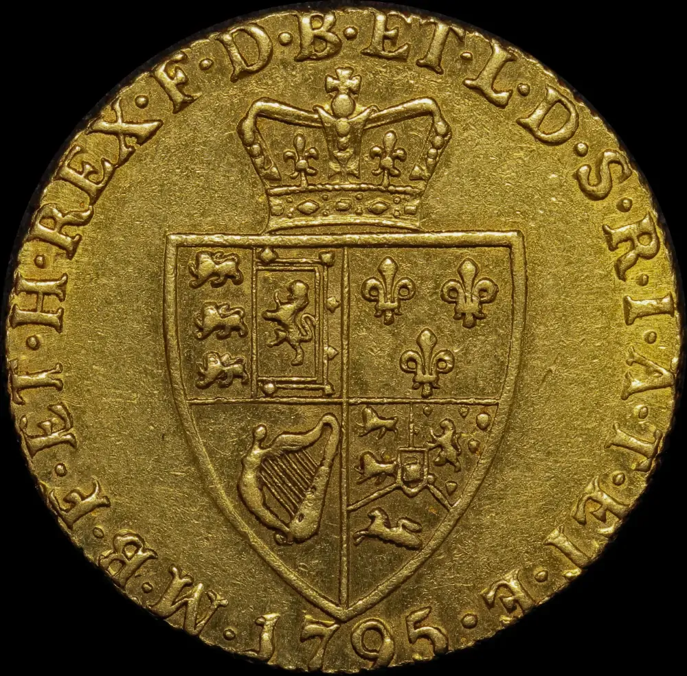 1795 Gold Guinea George III S# 3729 good VF