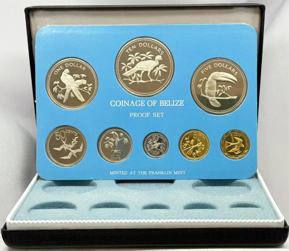 Belize 1975 Proof Coin Set product image
