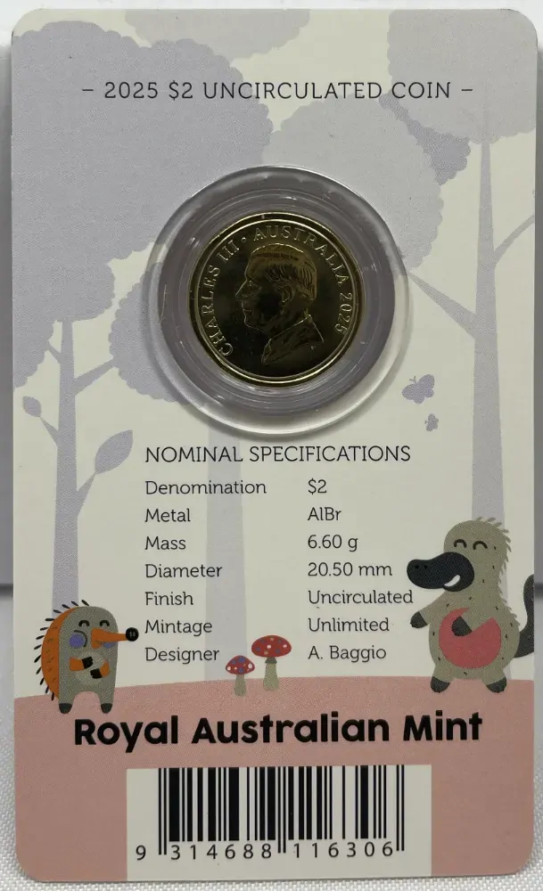 2025 2 Dollar Uncirculated Coin Tooth Fairy product image