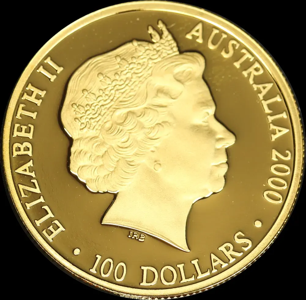 2000 Gold Sydney Olympic Proof Coin 3/8 Dedication II - In Jarrah Box product image