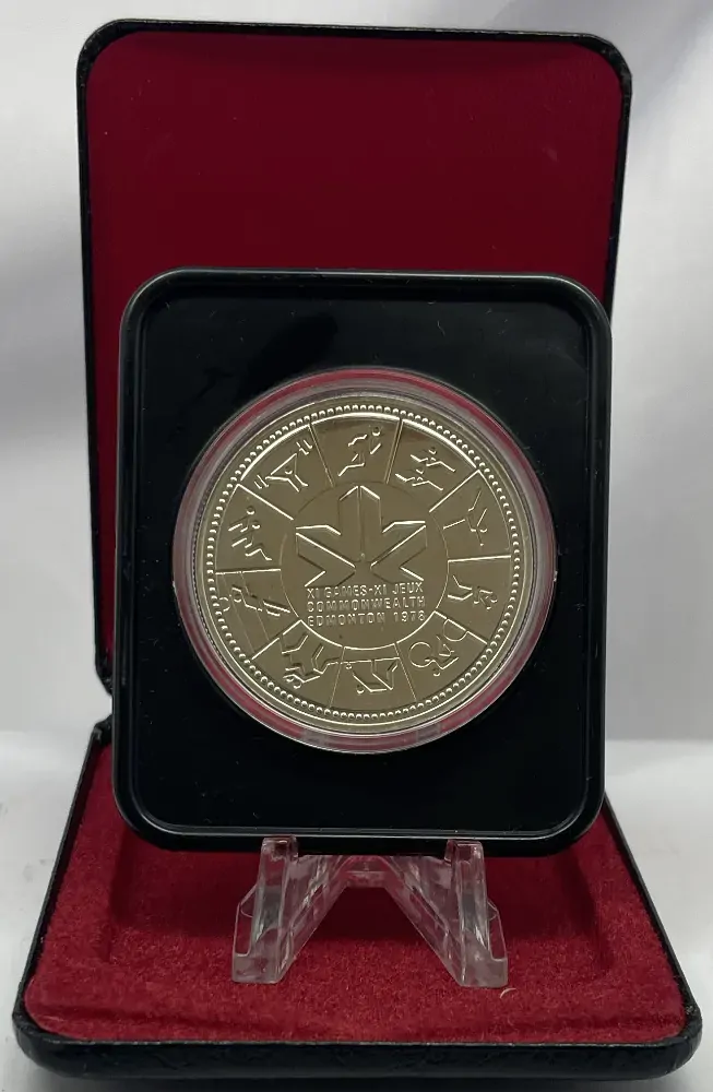 Canada 1978 Silver 1 Dollar Specimen Coin Commonwealth Games