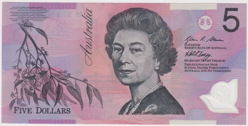2007 $5 Note Macfarlane/Henry R221a Uncirculated product image