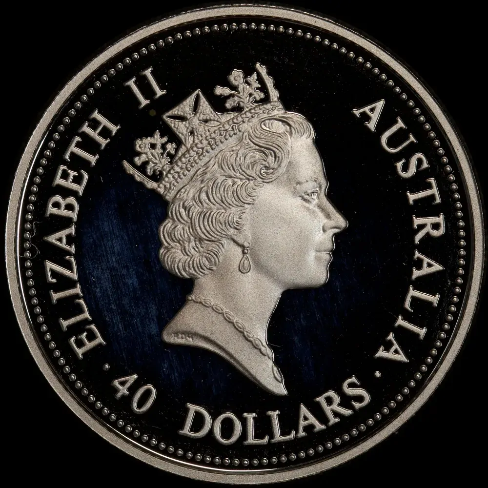 1996 Palladium One Ounce Proof Coin Emu - No Box