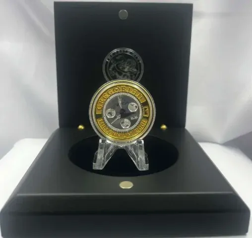 2001 Gold Bimetal Twenty Dollar Proof Coin Gregorian Calendar