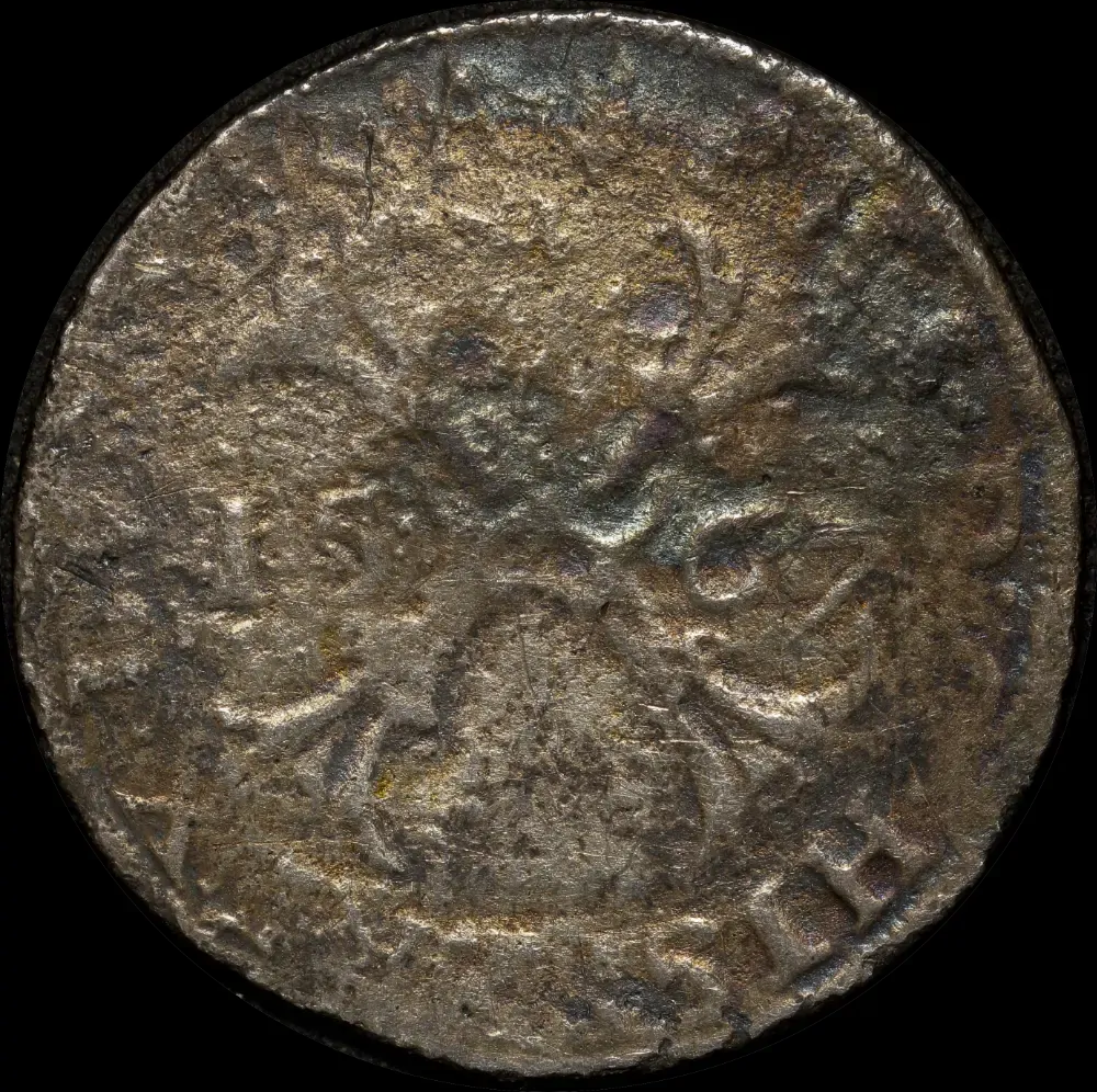 Spanish Netherlands (Brabant) 1567 Silver Half Burgundian Daalder ex Batavia shipwreck Very Fine