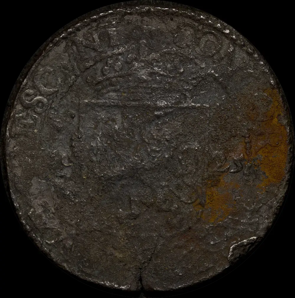 Netherlands (Holland) 1625 Silver Rijksdaalder Fine Ex Batavia Shipwreck