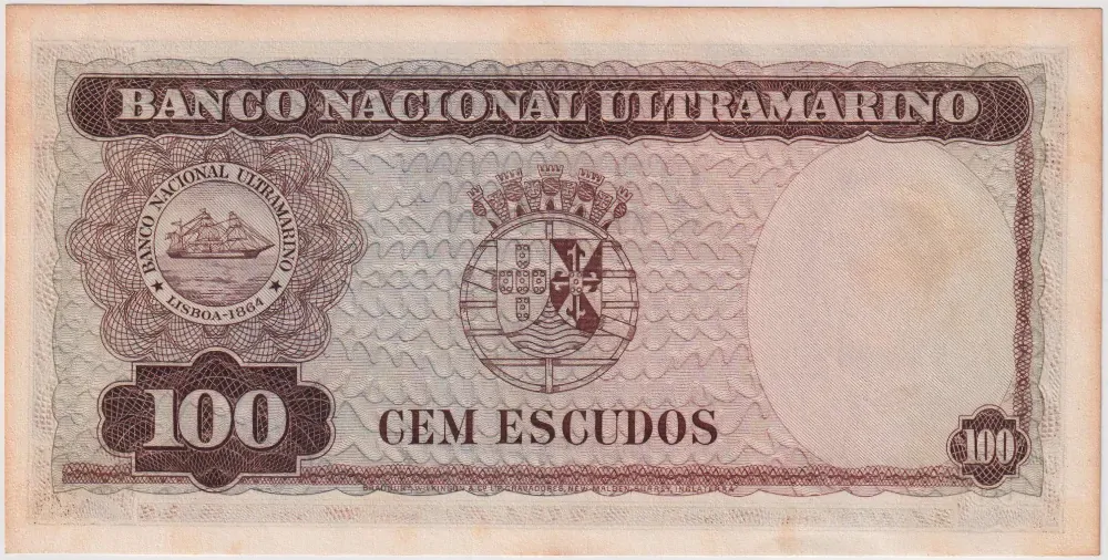 Timor 1959 100 Escudos Pick#24 about Unc product image