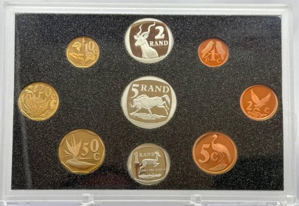 South Africa 1995 Proof Coin Set product image