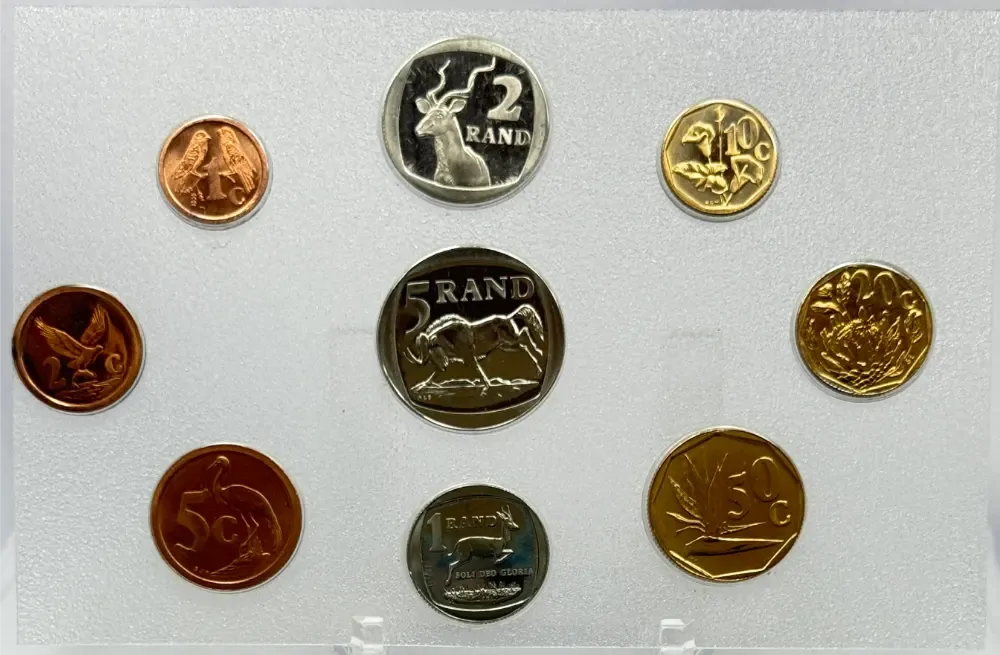 South Africa 1995 Uncirculated Coin Set product image