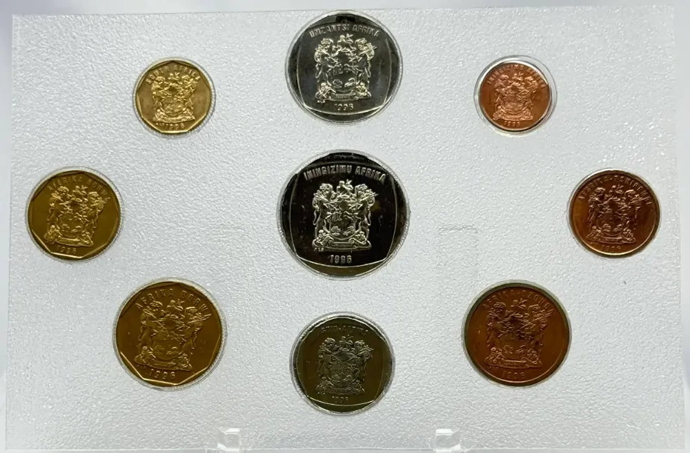 South Africa 1996 Uncirculated Coin Set product image