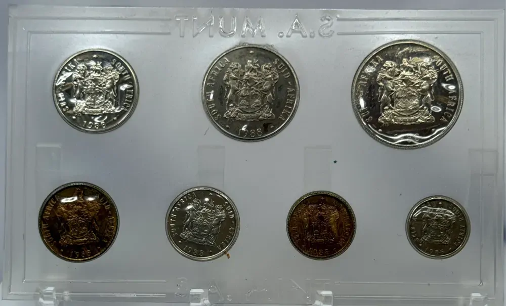 South Africa 1988 Mint Set KM#MS25 product image