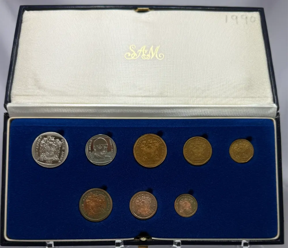 South Africa 1990 Proof Coin Set product image