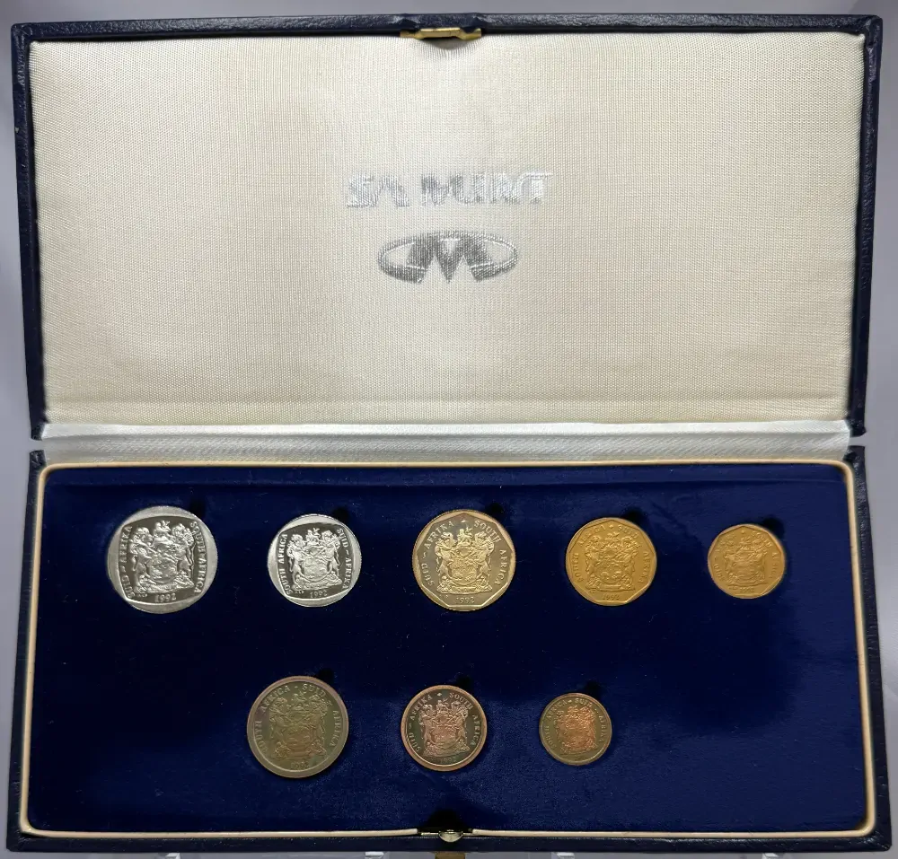South Africa 1992 Proof Coin Set product image