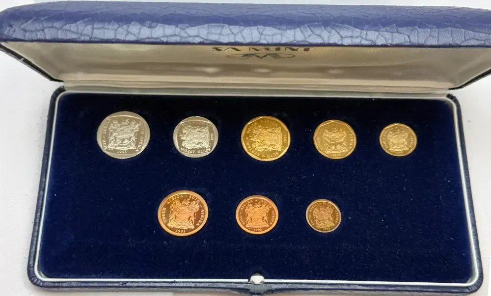 South Africa 1993 Proof Coin Set product image