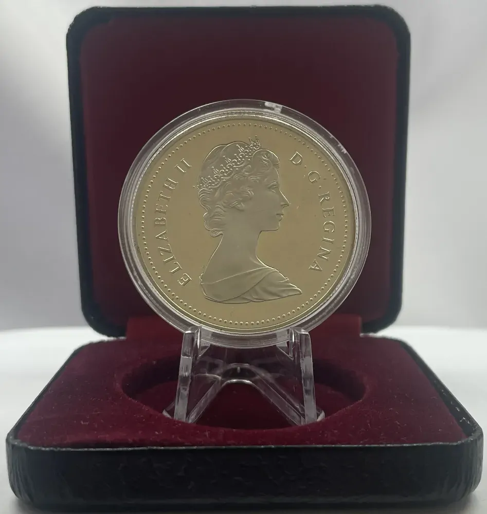 Canada 1984 Silver 1 Dollar Proof Coin Toronto Sesquicentennial