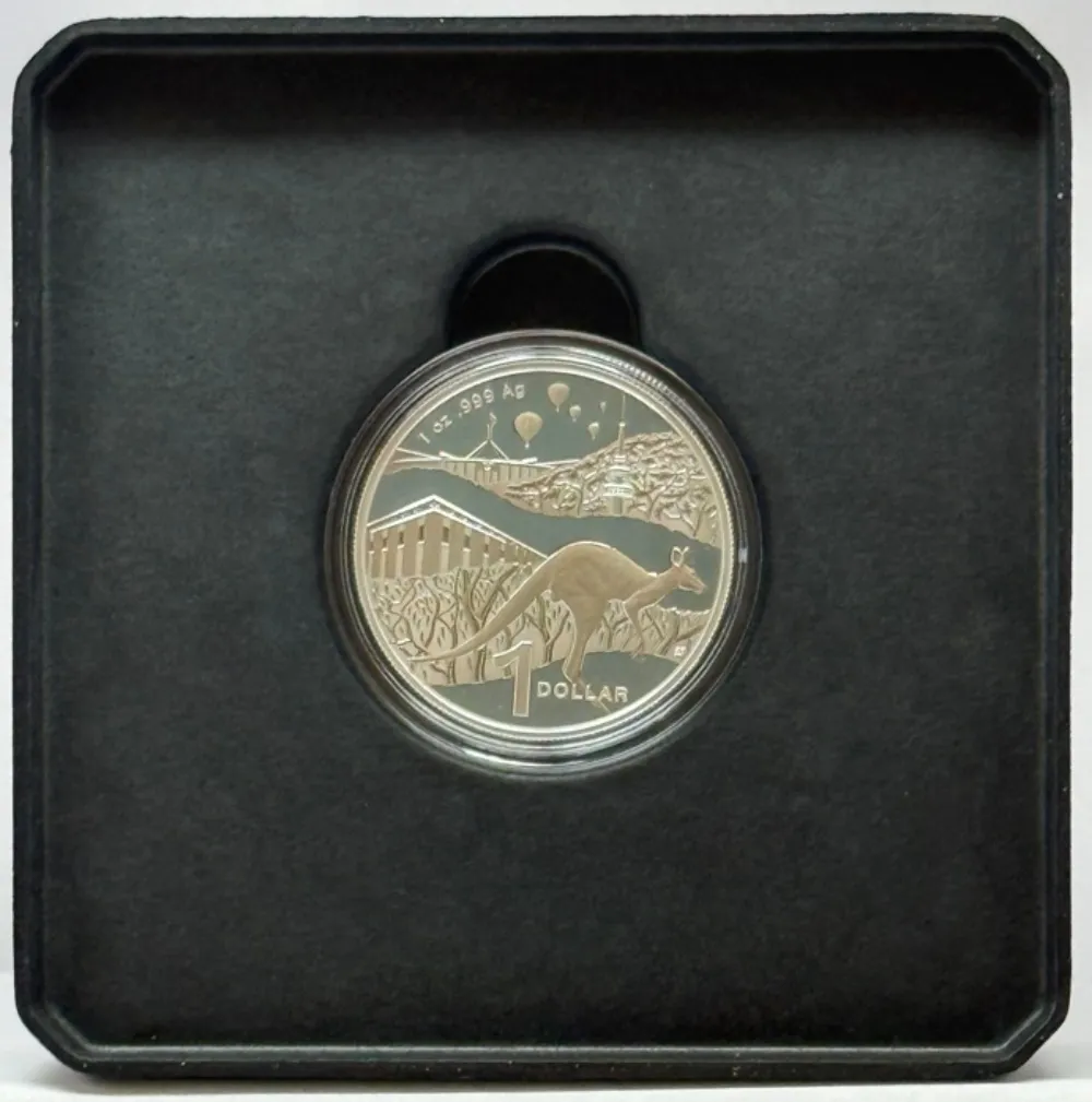 2025 Silver 1 Dollar Proof Coin Bush Capital