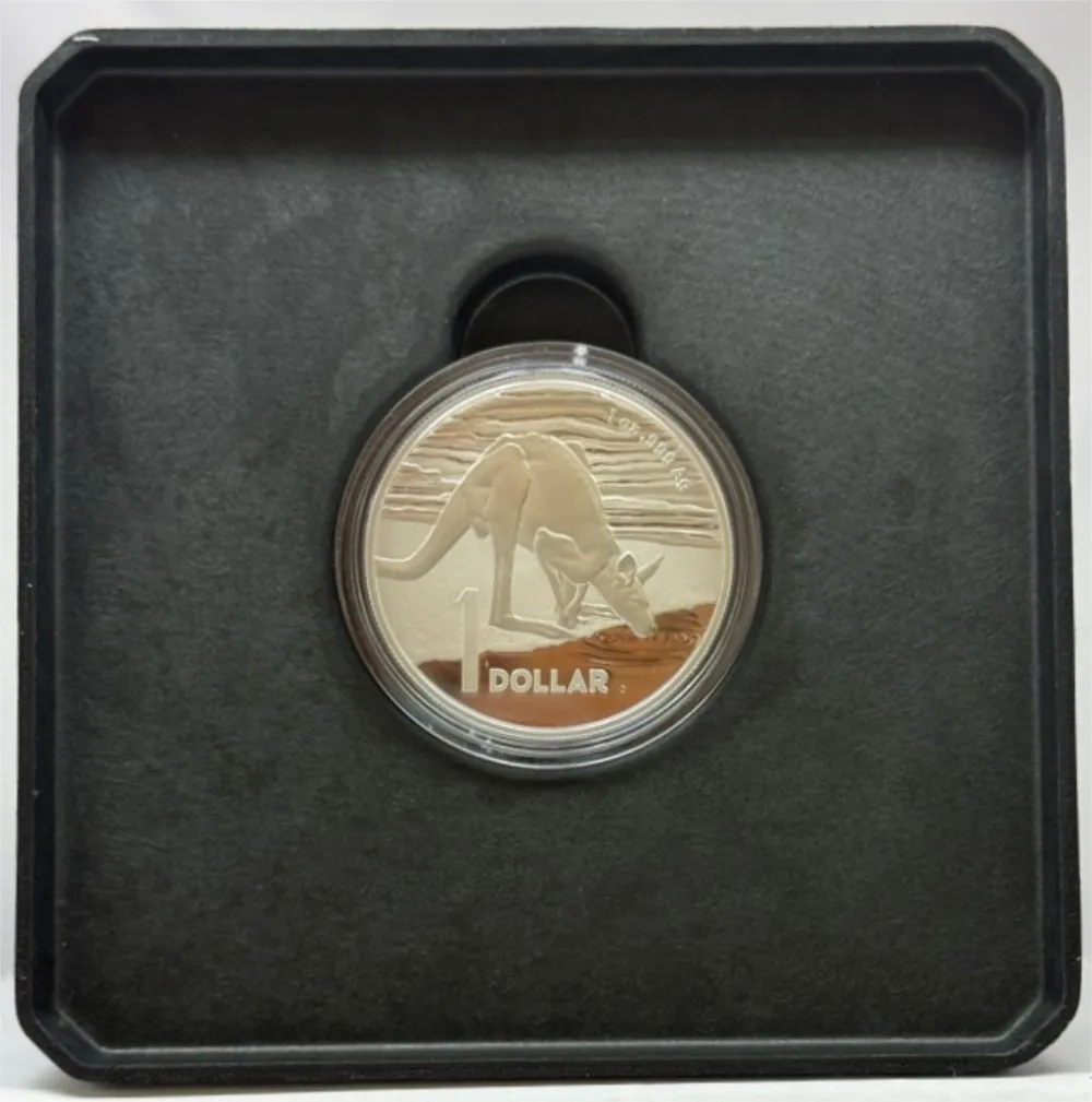 2024 Silver 1 Dollar Proof Coin Desert Life