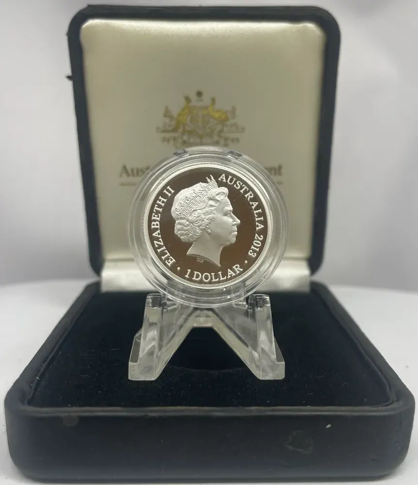 2014 Fine Silver 1 Dollar Proof Coin Australian Effigies product image