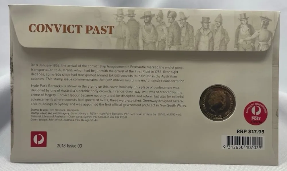 2018 1 Dollar PNC Convict Past product image