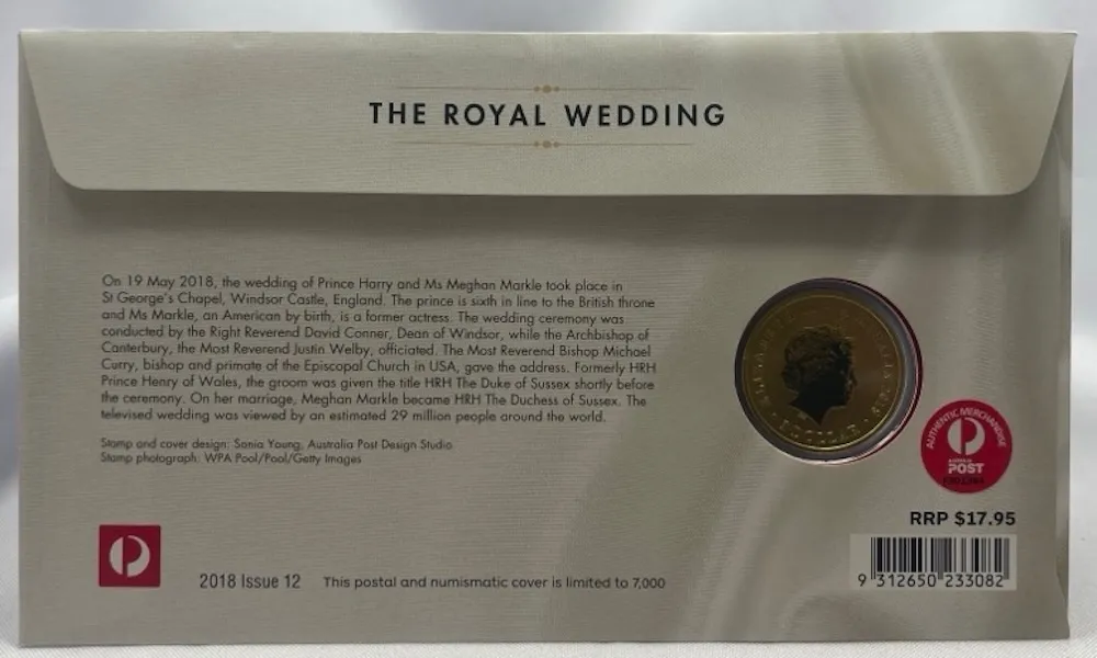 2018 1 Dollar PNC Royal Wedding