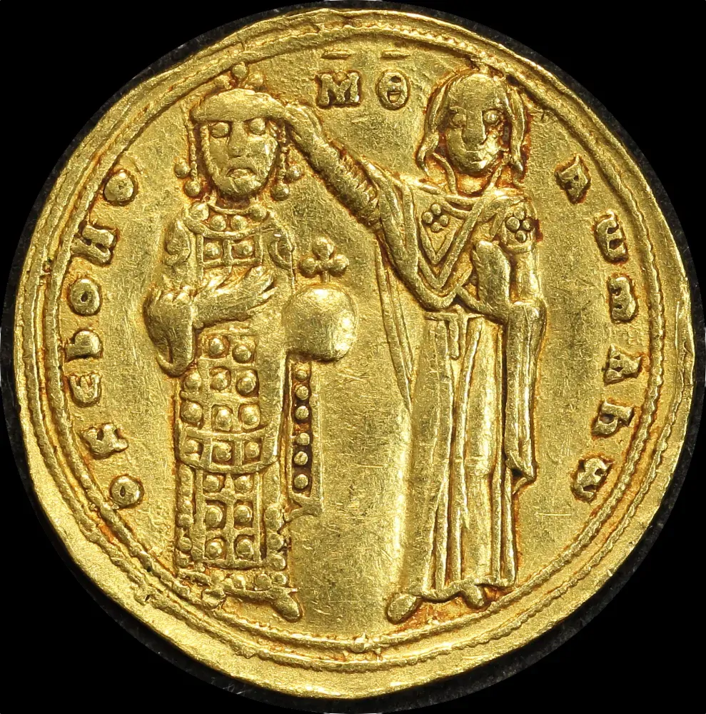 Ancient Byzantine 1028 ~ 1034 Gold Histamenon Nomisma Romanos III Argyros S# 1819 about VF product image
