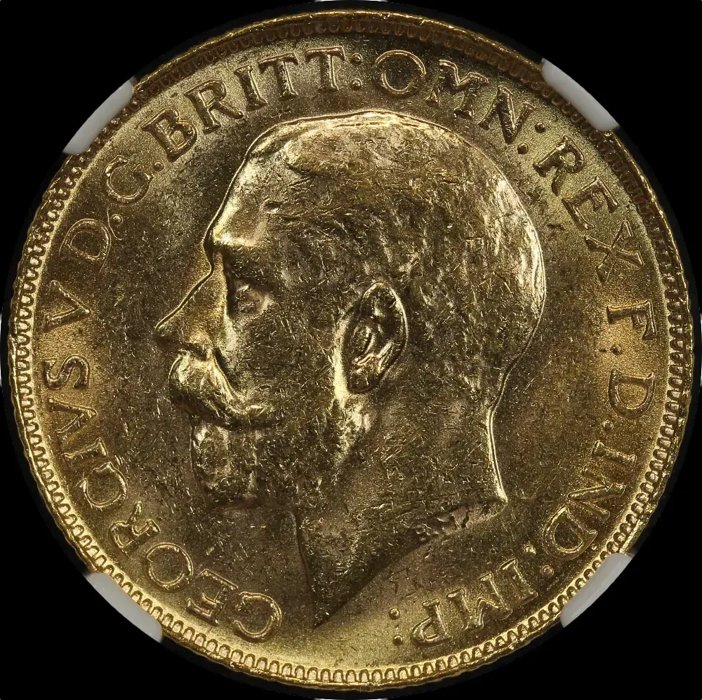 Canada 1918 Gold Sovereign KM# 20 Uncirculated