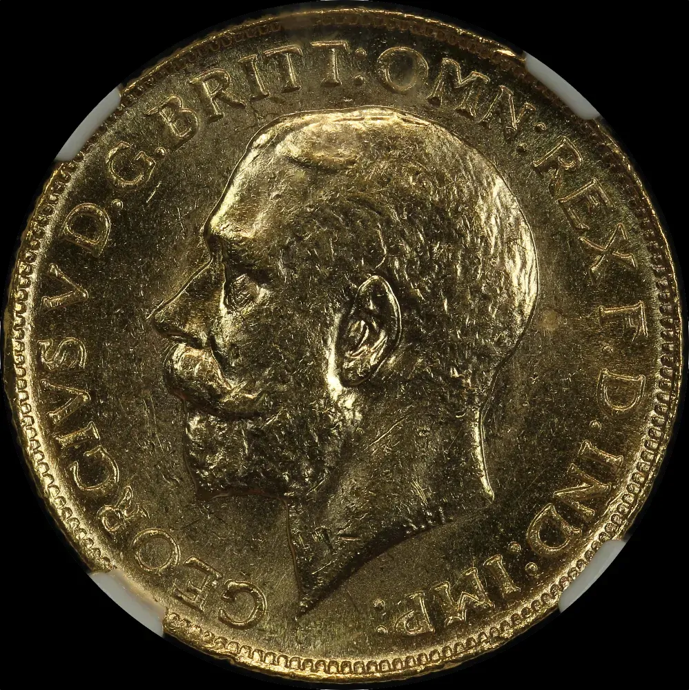 Canada 1919 Gold Sovereign KM# 20 NGC MS62