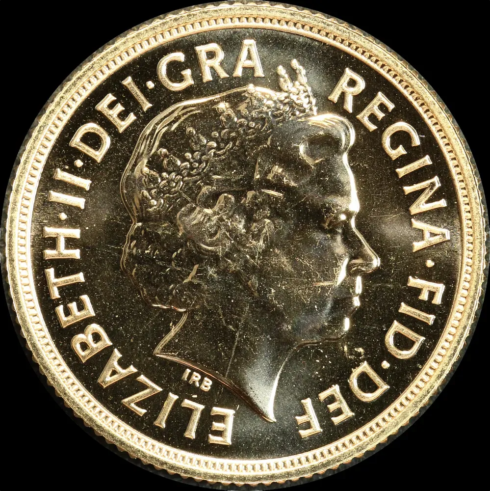 2014 Gold Sovereign Elizabeth II S# SC7 Uncirculated