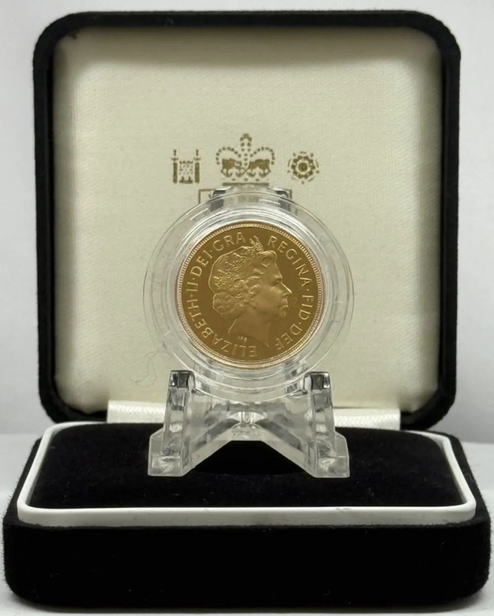 2000 Gold Proof Sovereign Elizabeth II S# SC4