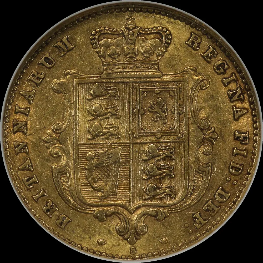 1871 Sydney Young Head Half Sovereign NGC AU50 ex RBA