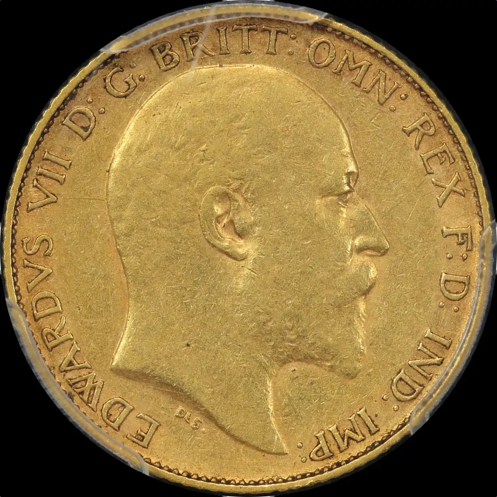 1904 Perth Edward VII Half Sovereign PCGS XF45