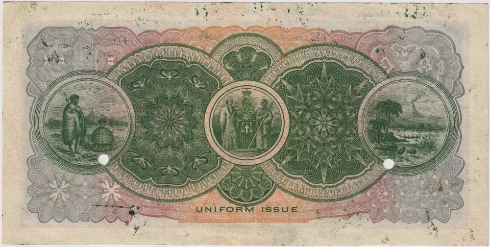 New Zealand 1924 20 Pounds Unissued Specimen Uncirculated
