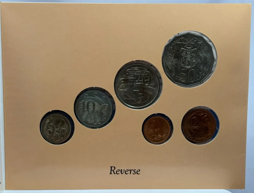 Australia 1972 Uncirculated Decimal Coin Set Sherwood product image