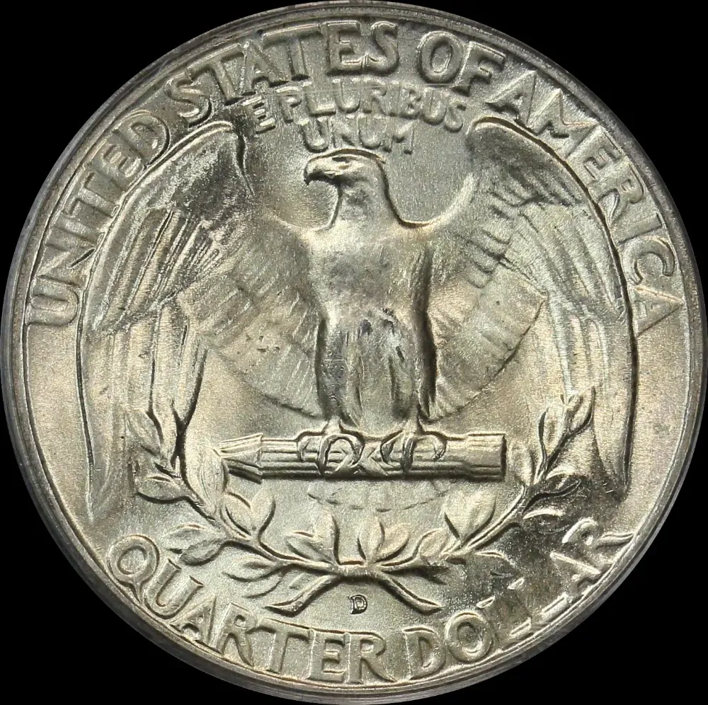 United States 1947-D Silver Washington Quarter KM# 164 PCGS MS66 product image
