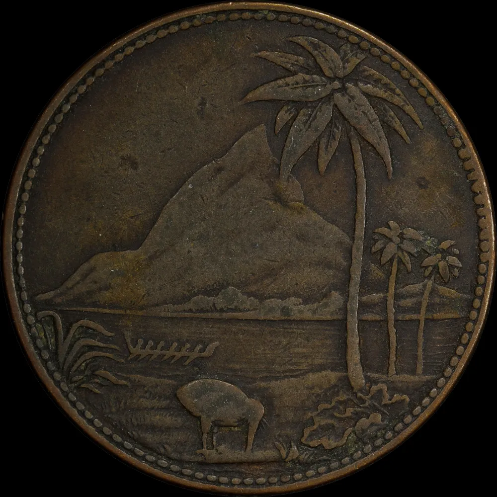 Gilmour Undated Copper Penny A# 143 Very Fine