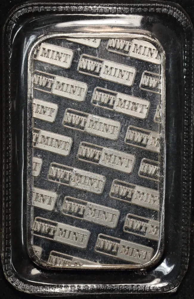 United States Northwest Territorial Mint Silver 1 Ounce Minted Ingot product image