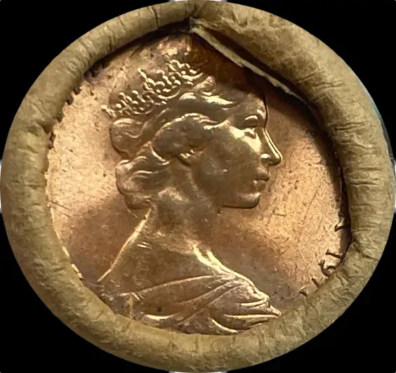 1971 Two Cent RAM Mint Roll Heads / Heads product image
