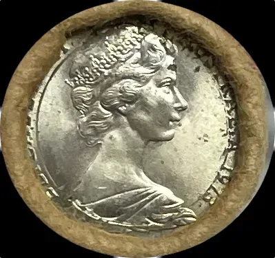 1973 5 Cent Coin Mint Roll Heads/Tails product image