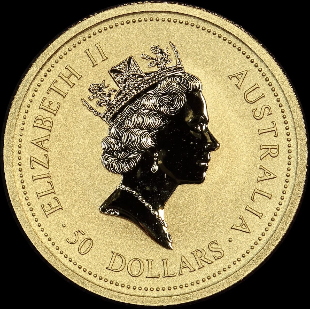 1998 Gold Half Ounce Unc Coin Kangaroos