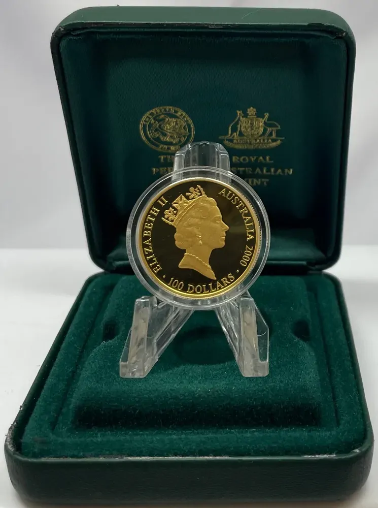 2000 Gold Olympic Proof Coin - Dedication I | Sterling